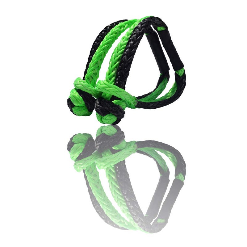 QIQU حبل استرداد ناعم QIQU لاسترداد شاحنة SUV 4x4 ATV UTV الإبحار (1/4 بوصة) - Image 1